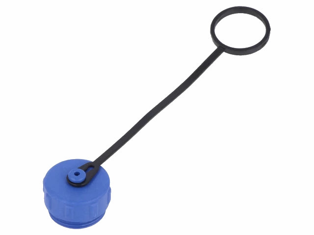 Afdækningshætte til SP13 rundstik - Udvendig gevind