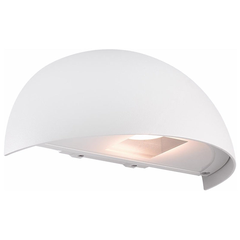 Udendørs væglampe m. GU10 fatning BODA - hvid