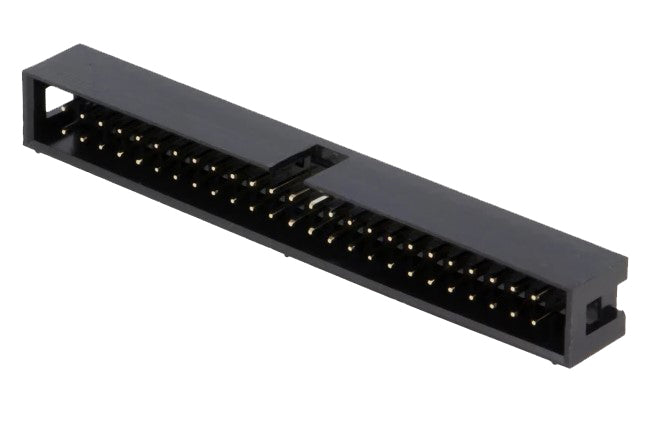 IDC Printfatning, lige  50 pol (2x25) han, 2,54mm