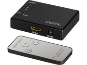 HDMI switch, 3x1-Port, 1080p/60 Hz, HDCP, CEC, RC