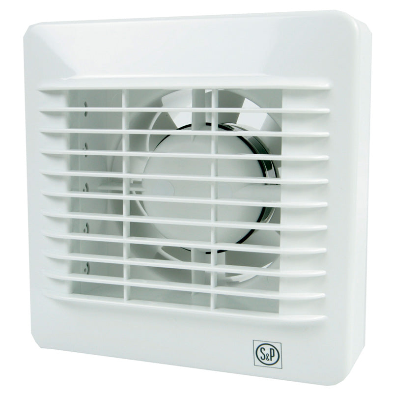 S&P ventilator EDM 100HZ m. hygrostat og kugleleje