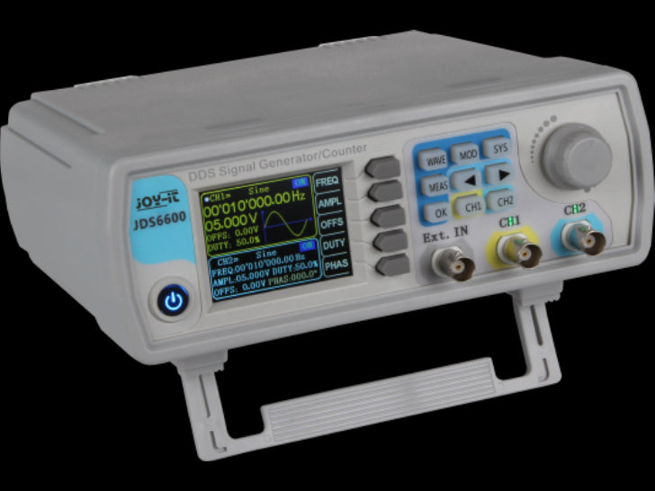 2-kanal Signal Funktionsgenerator - 0-15MHz, 2,4" LCD
