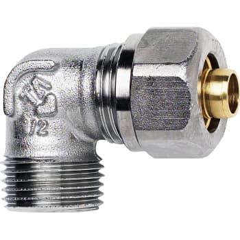 1/2" x 15 mm TA Pex vinkel nippel