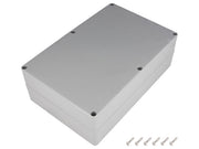 G353 plastkabinet - Mørkegrå, IP65 (146x222x75mm)