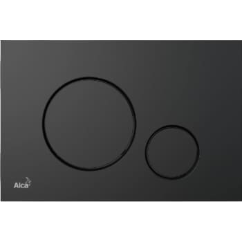 alca m678 thin betj. plade, mat sort plast