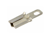 Loddesko til 1,3mm printspyd - Forsølvet m. hul (100 stk.)