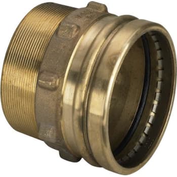 76,1 mm x 2.1/2" Sanpress overgang