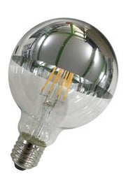 G95 filament LED pære, topforspejlet - 240V / 5W E27 (2700K)