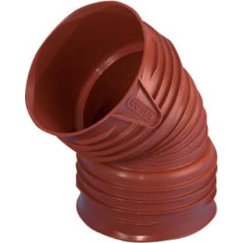 Wavin Rib/Rib2 200 mm 45 gr. PP-bøjning, uden gummiringe