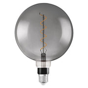 OSRAM Vintage 1906 stor globe spiral 5W/820 E27 røgfarvet