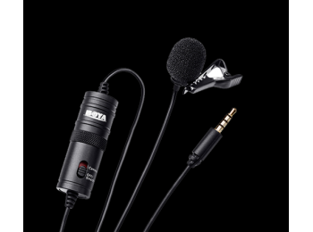 Rundkarakteristiks reversmikrofon, Sort