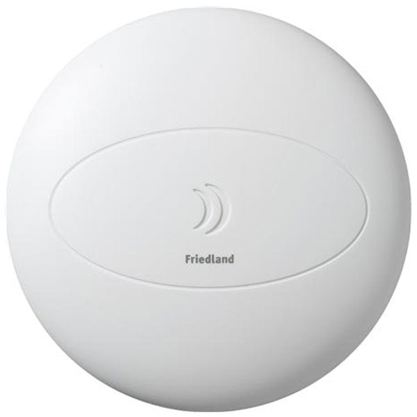 Ringeklokke Boston m. 3 toner - hvid