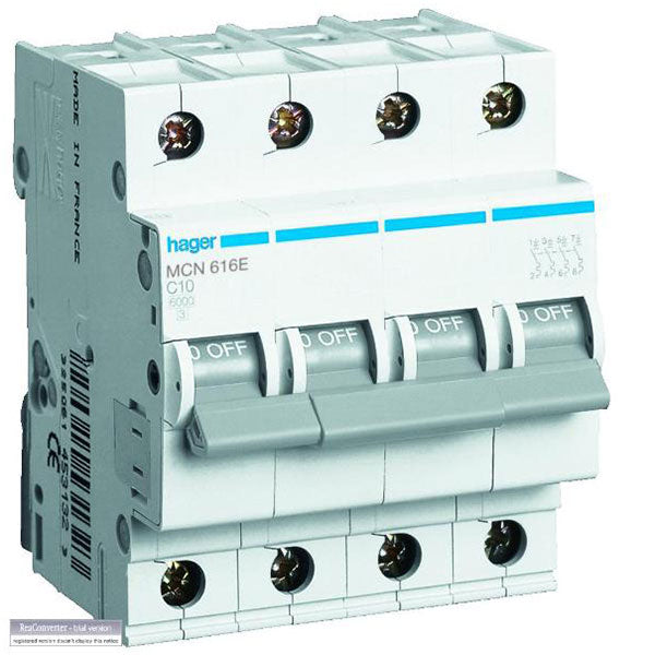 Automatsikring 32A 3P+N C