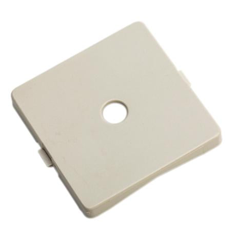 Dæksel Fuga® for lampeudtag firkantet grå