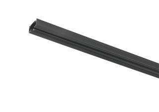 Square 1F 230V Skinne 1M - Sort