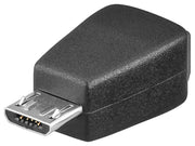 USB 2.0 adapter - Micro B han til Mini B hun