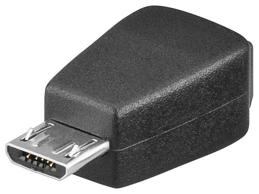 USB 2.0 adapter - Micro B han til Mini B hun