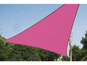 Trekantet solsejl - 3,6 x 3,6 x 3,6m FUCHSIA
