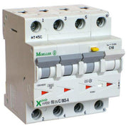 Kombiafbryder 10A 3P+N C 30mA 4M 6KA (HPFI type A)