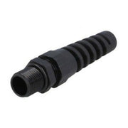 Vandtæt forskruning m. aflastning PG9, Sort (Ø4-8mm)