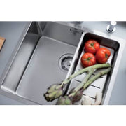 Blanco skyllekurv, 19x41 cm, rustfrit stål