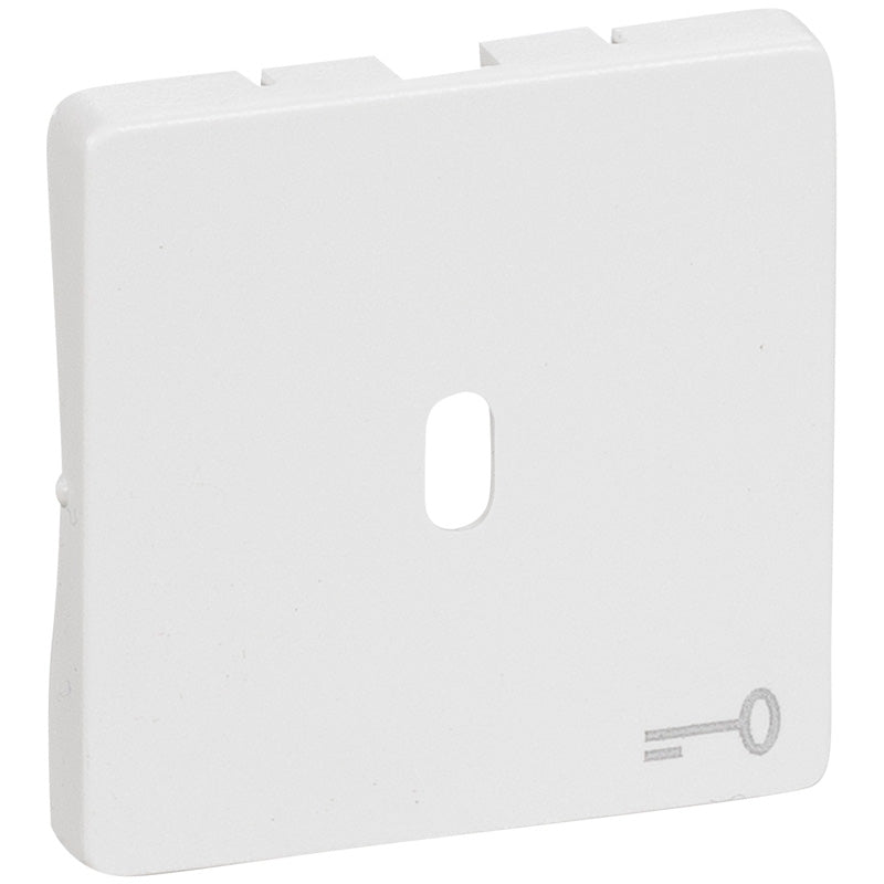 Fuga afdækning til afbryder f. nøgle hvid