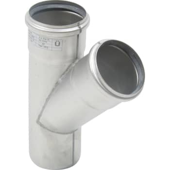 75 x 75 mm x 45° Grenrør syrefast AISI316L/EN1.4404 BLÜCHER