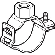 50 mm Rørbærer med 1/2" muffe sort PEH Geberit