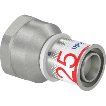 Uponor S-Press kobling m/muffe 25-Rp1"FT