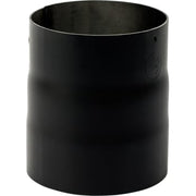 150 mm. Metalbestos Sorte røgrør overgang iØ 157 mm/ uØ 149 mm.