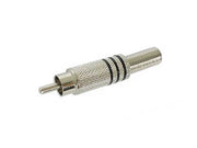 RCA(Phono) han - Nikkel, SORT