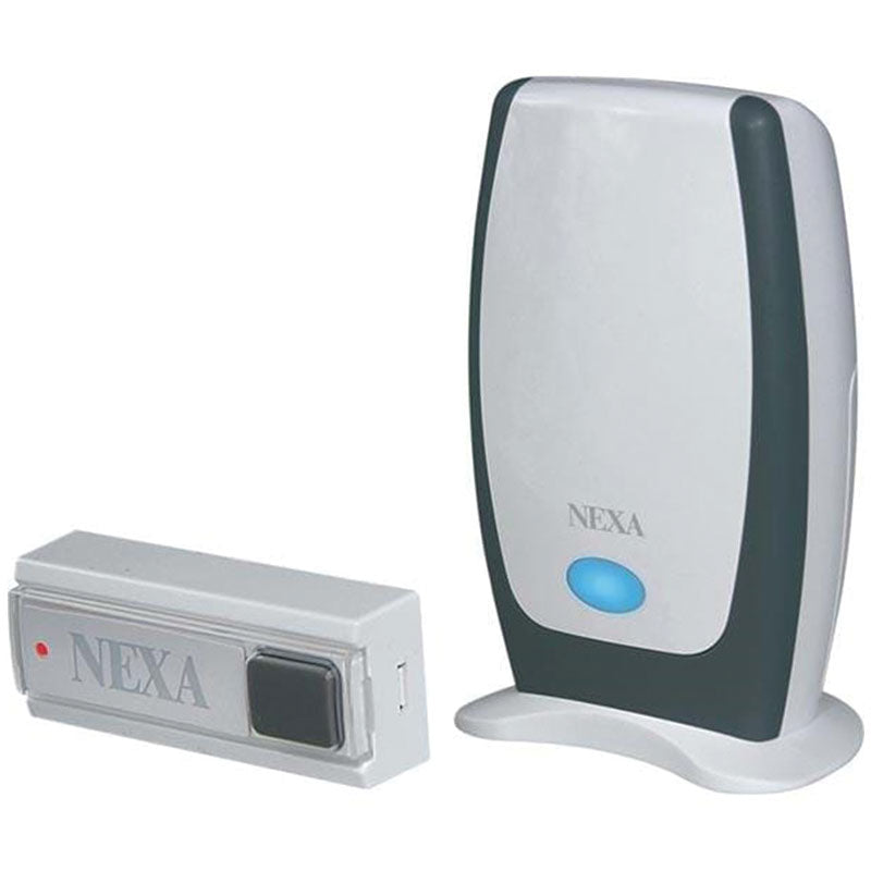 Nexa trådløs dørklokkesæt m. klokke og tryk