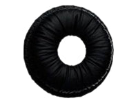 Jabra GN2100/GN9120 læder ørepude - Ø45mm, Sort (1 stk.)