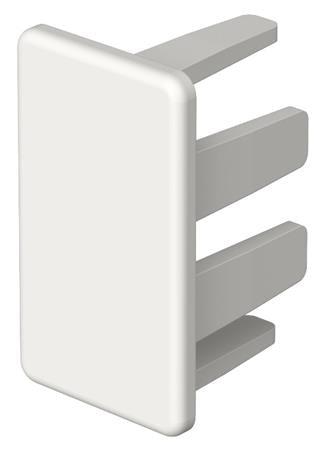 WDK ENDESTYKKE 15X30 MM HVID RAL 9010