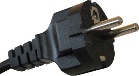 APPARATLEDNING SCHUKO - C13 1,8M