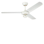 Loftvent. Industrial hvid Ø122cm 3 speed m/snor