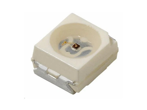 SMD LED - 3528, PLCC2, Rød, 560mcd, 60°, 30mA