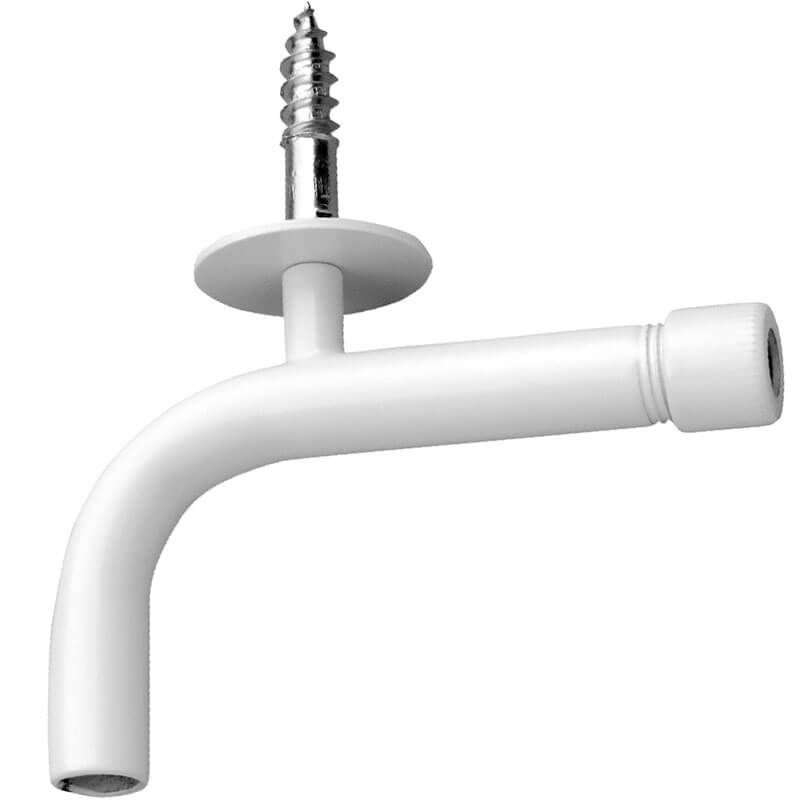 Svanehals M/1 1/4" Skrue - Hvid