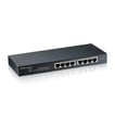 Zyxel GS1900-8HP 8-port GbE L2 PoE Smart Switch 802.3at desktop fanless 70 Watt
