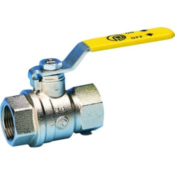 3/4" Kuglehane muffe/muffe til gas