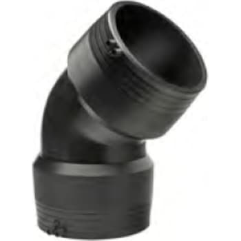 +GF+ ELGEF 200 mm PE EL-svejsevinkel 45°, SDR11 PN16