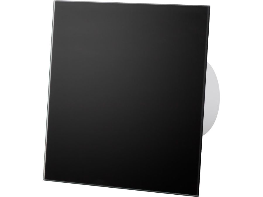 Glas panel til dRim ventilator - Mat sort