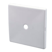 Dæksel for lampeudtag 60x60mm. hvid