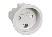 INDBYGNINGSSTIK 2POL LGRÅ