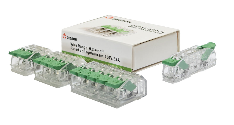 Sortimentpakke m. klemme-samlemuffer - 32A (4 stk.)