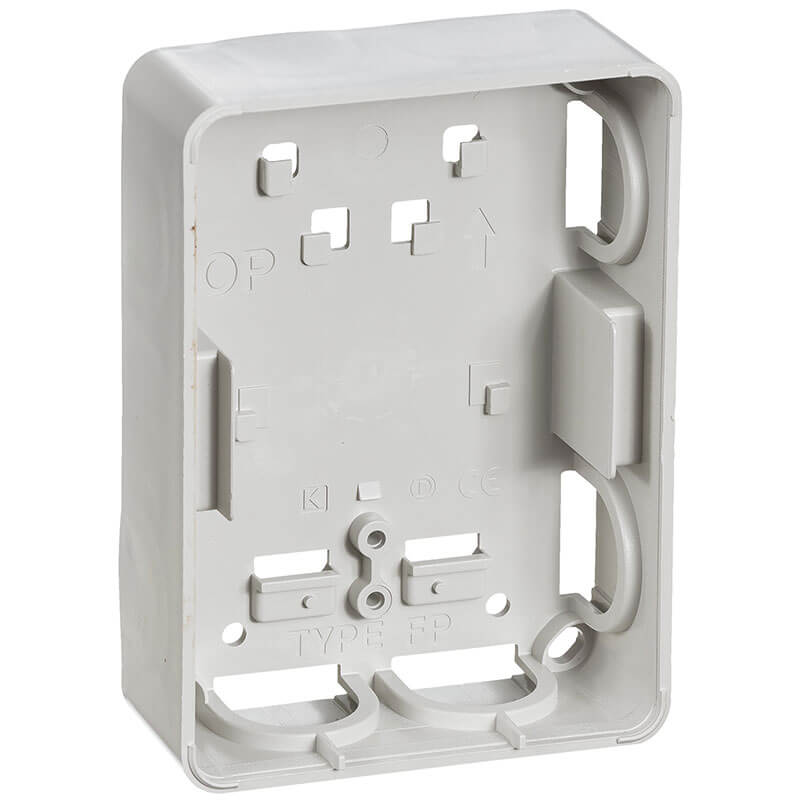 Underlag til Dansk flerpolet system lysegrå