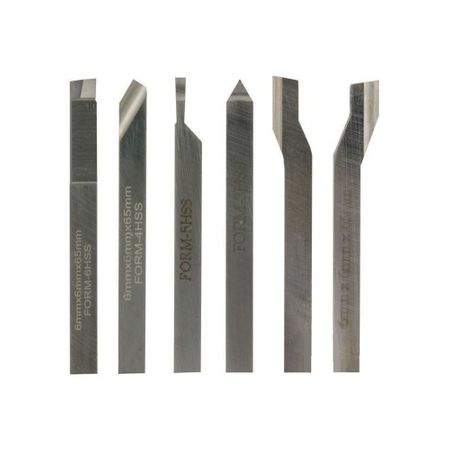 Drejestål - HSS, 6 dele