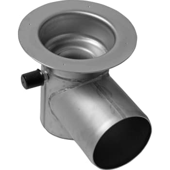 ACO 75 mm rendeudløb med vandlås og studs, vandret
