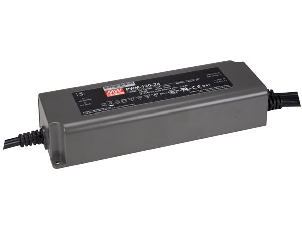 LED strømforsyning - 24Vdc / 120W 5A (IP67)