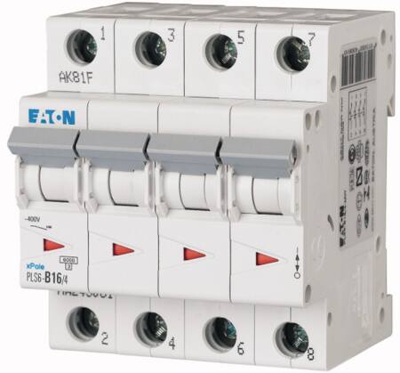 AUTOMATSIKRING B16A 4P 6KA 4M